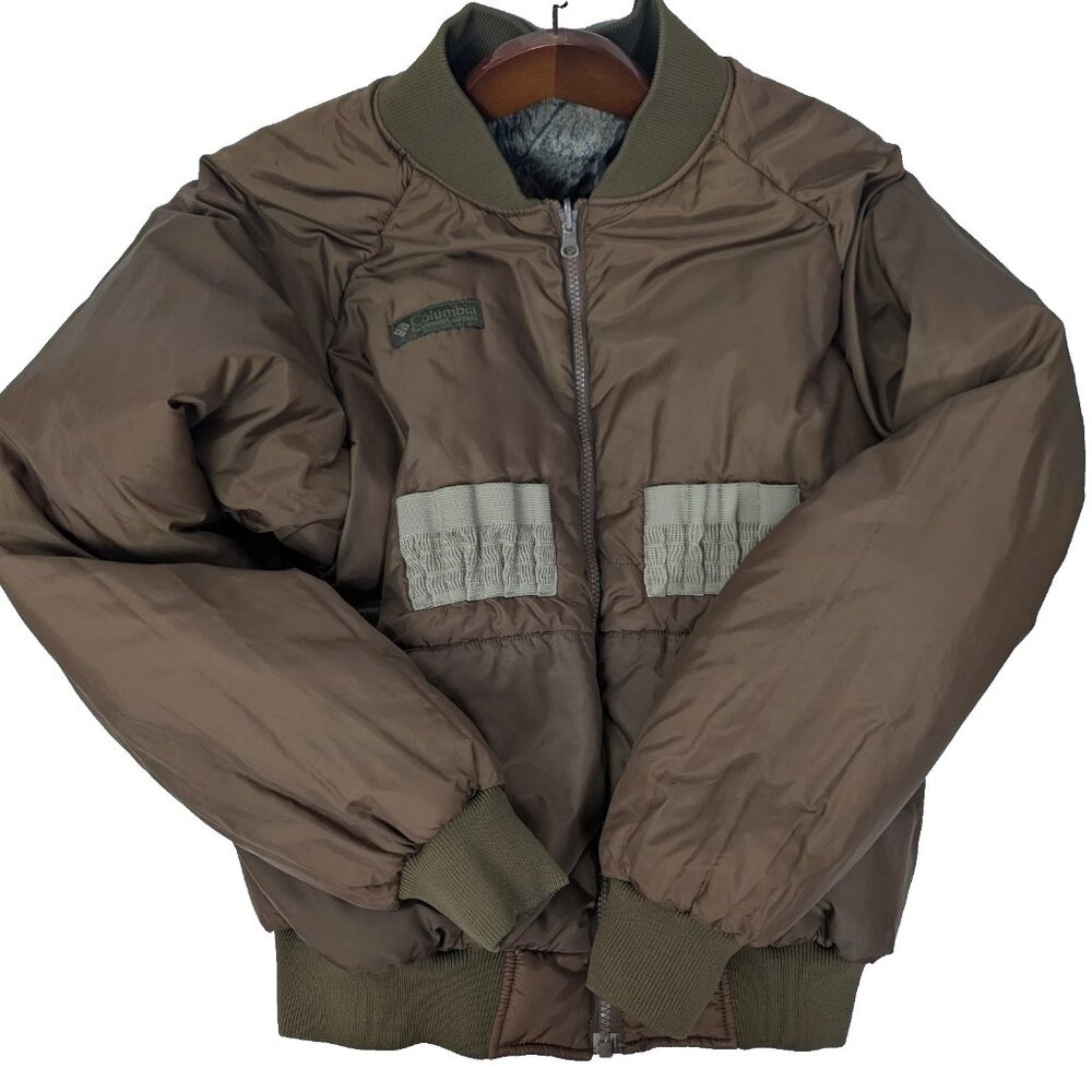 Vtg Columbia Mossy Oak Breakup Reversible Camo Jacket Men’s M 1995 Hunting Coat - Picture 4 of 14